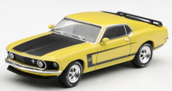 ★予約品★ MiniGT 1/64 フォード マスタング Boss 302 1969 （ブライトイエロー） (LHD)