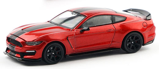 ★予約品★ PopRace 1/64 フォード マスタング シェルビー GT350R （レースレッド）