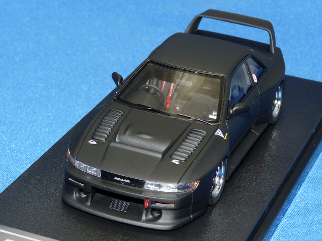 ミラージュ 1/43 GT シルビア 1993 プロストック ブラック