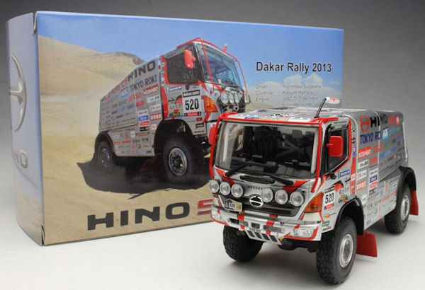 プラッツ （日野自動車 プロモーション用モデル） 1/43 HINO 500 2013 ダカール・ラリー No.520
