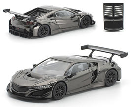 ★予約品★ PopRace 1/64 ホンダ NSX GT3 EVO22 （ダーククローム）