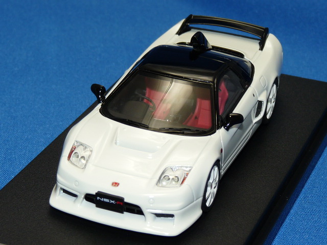 ミラージュ 1/43 ホンダ NSX-R GT （チャンピオンシップホワイト）