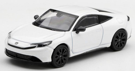 ★予約品★ MiniGT 1/64 ホンダ プレリュード （ムーンリットホワイトパール） （ハンドル2種）