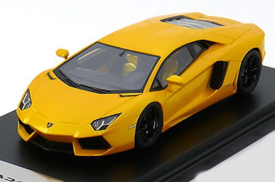 トゥルースケール 1/43 ランボルギーニ アヴェンタドール LP700-4 （パールイエロー）