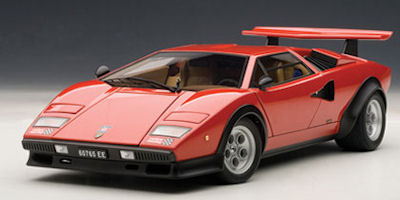 オートアート 1/18 ランボルギーニ カウンタック LP500S ウォルター・ウォルフ （レッド）