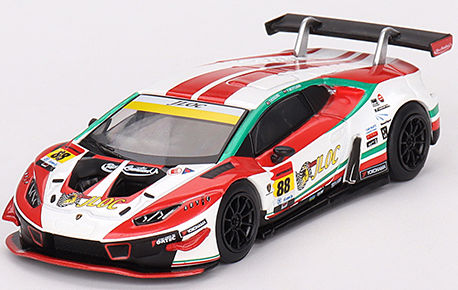 MiniGT （日本限定） 1/64 ランボルギーニ ウラカン GT3 EVO2 JLOC SGT300 2023 No.88