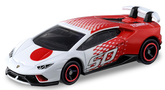 トミカ 1/64 ランボルギーニ ウラカン ペルフォルマンテ トミカ50周年記念仕様 designed by Automobili Lamborghini