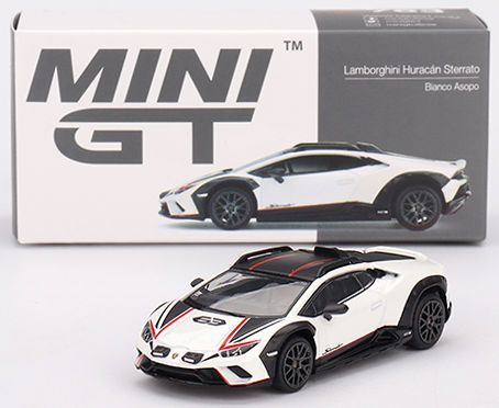 MiniGT 1/64 ランボルギーニ ウラカン ステラート （ホワイト） (LHD)