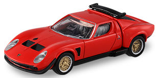 トミカ （トミカプレミアム 05） 1/61 ランボルギーニ イオタ SVR （赤）