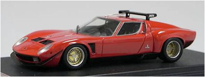 フロンティアート （京商 特注） 1/43 ランボルギーニ ミウラ イオタ SVR （レッド）