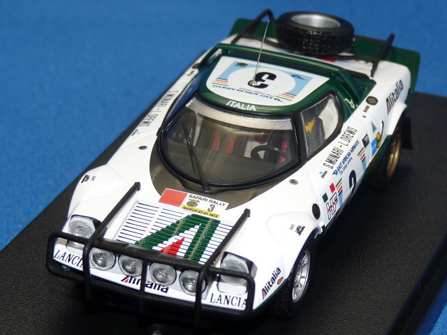 hpi-racing 1/43 ランチア ストラトス HF 1975 サファリ No.3