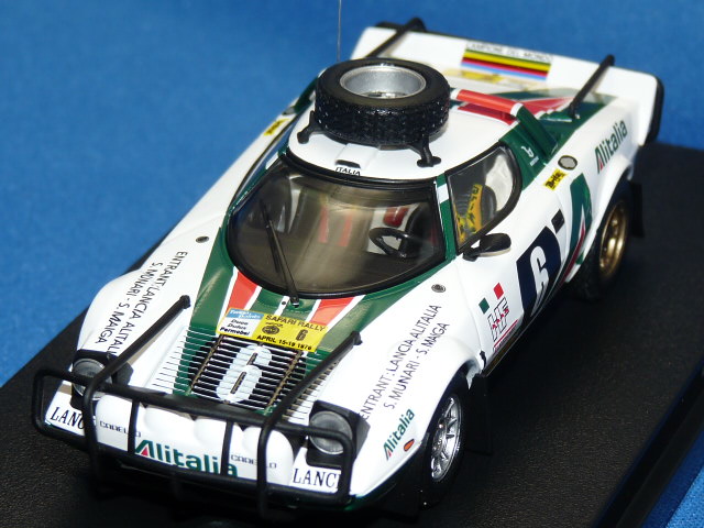 hpi-racing 1/43 ランチア ストラトス HF 1976 サファリ No.6
