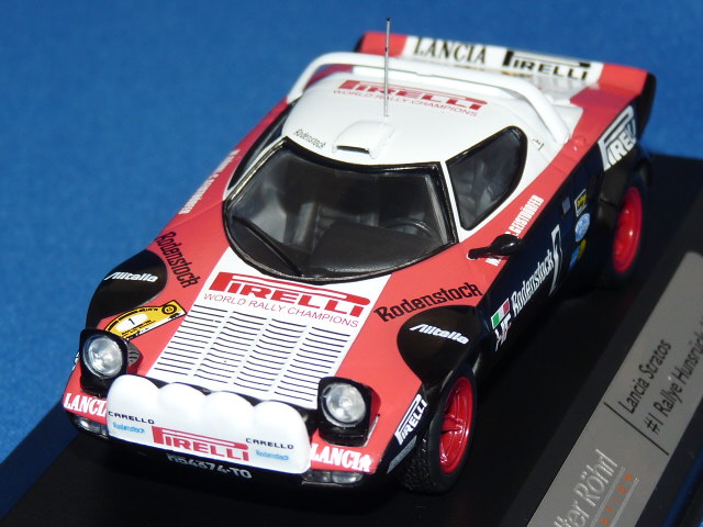 イクソ製 （ワルター・ロール エディション） 1/43 ランチア ストラトス HF 1978 フンスリュック・ラリー No.1 限定750台