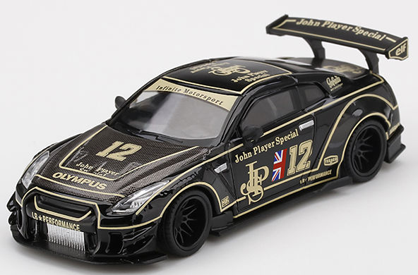 MiniGT 1/64 LB☆WORKS ニッサン GT-R (R35) Type 2 RearWing Ver.3 JPS (RHD)