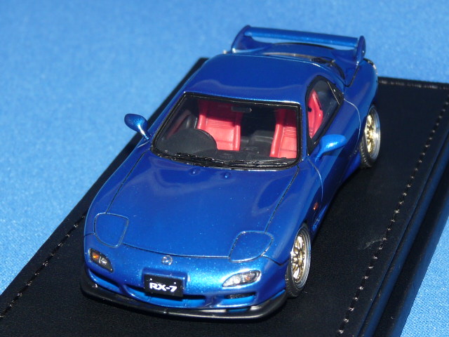 イグニッション 1/43 マツダ RX-7 (FD3S) Type-RS （ブルー）