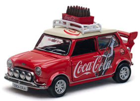 ★予約品★ タイニー 1/64 TinyCity ミニクーパー マシーン Coca-Cola