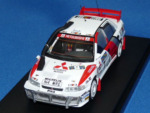 hpi-racing 1/43 ミツビシ ランサー エボリューション ＩＩＩ 1996 サファリ・ラリー No.7