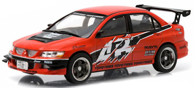 グリーンライト 1/43 ミツビシ ランサー エボリューション IX 2006 ワイルドスピード・東京ドリフト