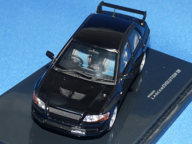 エムテック 1/43 ミツビシ ランサー エボリューション VII （アメジストブラック）