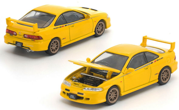 ★予約品★ PopRace 1/64 無限 DC2 （イエロー）