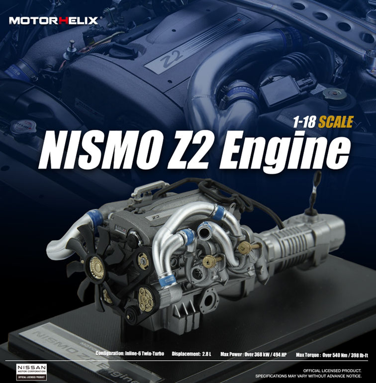 ★予約品★ MotorHelix 1/18 Nismo Z2 Engine