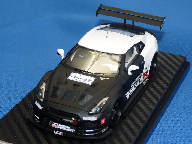 ミラージュ 1/43 ニッサン GT-R (R35) TR35 GT800-R 2010 テストカー