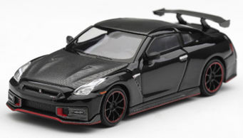★予約品★ MiniGT 1/64 ニッサン GT-R nismo 2024 （ブラック） （ハンドル2種）