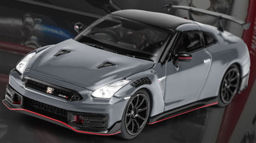 ★予約品★ MotorHelix 1/64 ニッサン GT-R nismo (R35) 2024 （ステルスグレー）