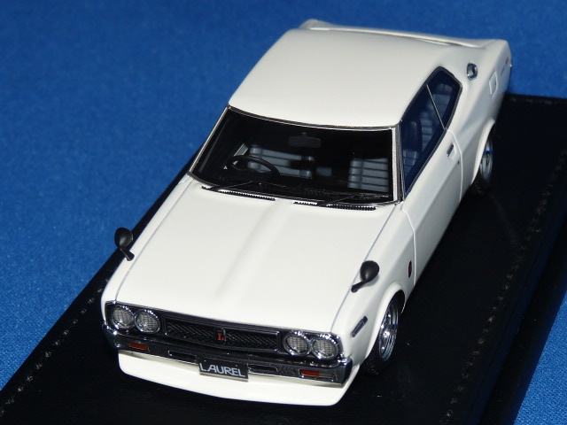 イグニッション 1/43 ニッサン ローレル 2000SGX (C130) （ホワイト） ハヤシ・ストリートホイール仕様