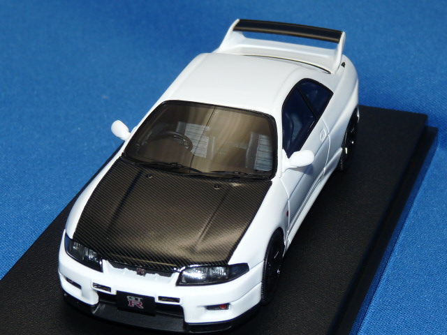 hpi-racing （アド特注・新宿おもちゃカーニバル限定） 1/43 ニッサン スカイライン GT-R (R33) Ｖスペック N1 （ホワイト）