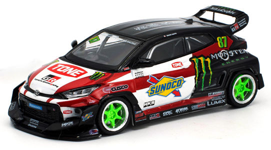 ★予約品★ WorksModel 1/64 PANDEM GR Yaris 斎藤太吾