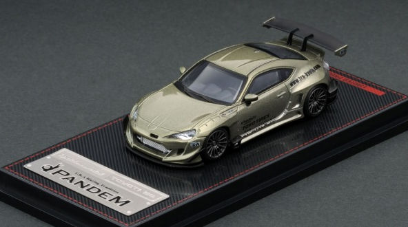 イグニッション 1/64 PANDEM トヨタ 86 V3 （グリーンメタ）