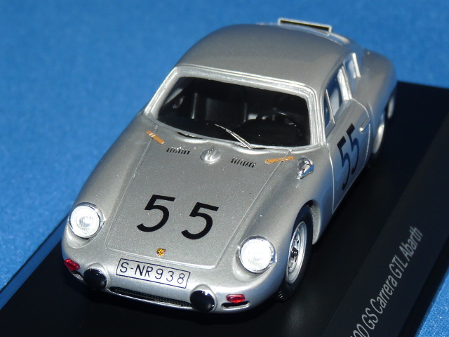 スパーク製 （ミュージアム特注） 1/43 ポルシェ 356B 1600 GS カレラ GTL アバルト No.55 限定500台