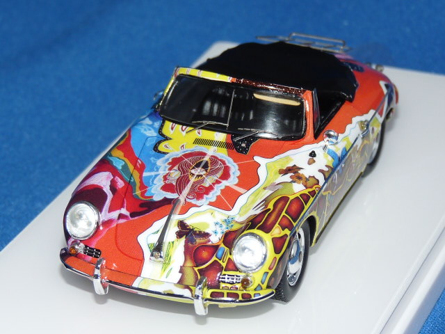 トゥルースケール 1/43 ポルシェ 356C カブリオレ 1965 ジャニス・ジョプリン レストア バージョン