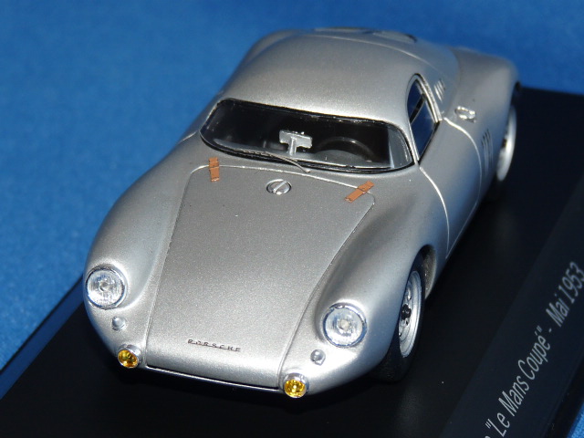 スパーク製 （ミュージアム特注） 1/43 ポルシェ 550 プロトタイプ ”Le Mans Coupe” Mai 1953 （シルバー） 限定500台