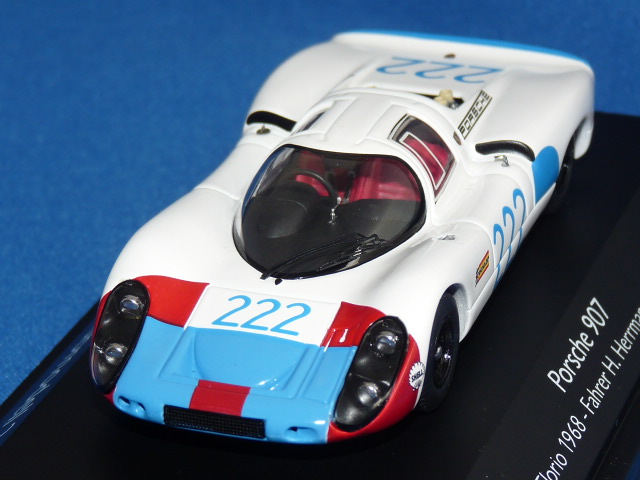 シュコー製 （シュコー・コレクターズクラブ2011 特注） 1/43 ポルシェ 907 KH 1968 タルガ・フローリオ No.222