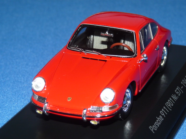 スパーク製 （ミュージアム特注） 1/43 ポルシェ 911 (901 Nr.57) 1964 （レッド）