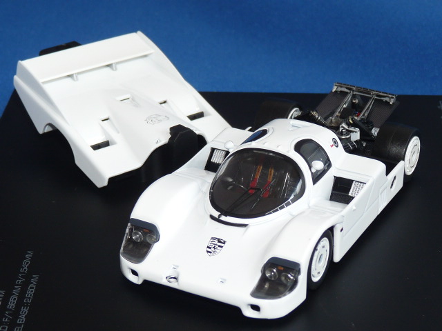 hpi-racing （PMG 特注） 1/43 ポルシェ 956 LH 1983 （ホワイト） PMG SpecialModel 2007 限定250台