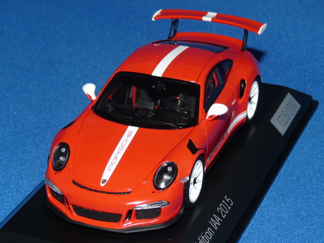 スパーク製 （IAA 2015 限定） 1/43 ポルシェ 911 (991) GT3 RS 2015 （オレンジ）