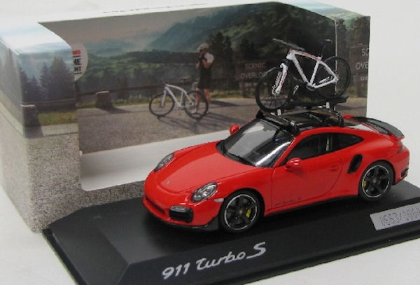 スパーク製 （ミュージアム特注） 1/43 ポルシェ 911 (991) ターボ S 2012 (20 Years Porsche Tequipment) （レッド）