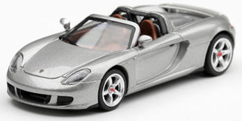 ★予約品★ MiniGT 1/64 ポルシェ カレラ GT （GTシルバー） (LHD)