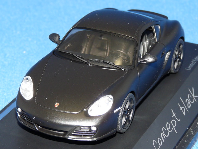 シュコー 1/43 ポルシェ ケイマン S セカンドジェネレーション （コンセプトブラック）