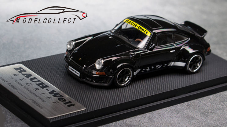 モデルコレクト 1/64 RWB 930 Ducktail Wing （ブラックメタ）