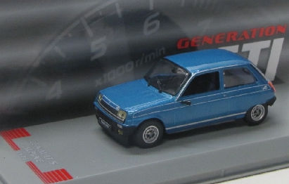 ダイキャストクラブ （GTI Collection） 1/43 ルノー A5 アルピーヌ ターボ 1976 （ブルーメタ）