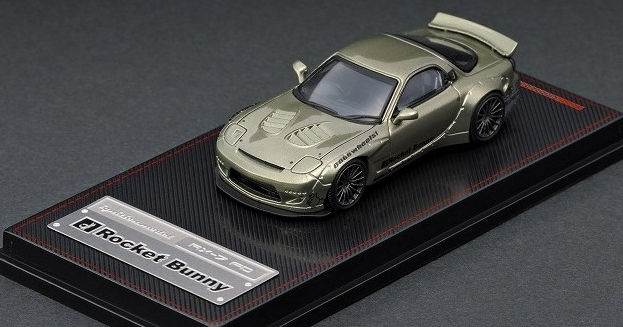 イグニッション 1/64 Rocket Bunny RX-7 (FD3S) （グリーンメタ） 再入荷