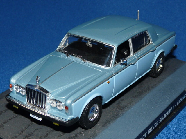 イクソ製 1 43 ロールスロイス シルバーシャドウ Ii 1961 ライトブルー 007 ジェームスボンド コレクション No