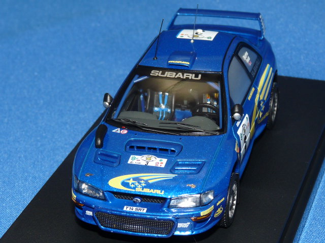 hpi-racing 1/43 スバル インプレッサ WRC'99 2000 サファリ・ラリー No.3