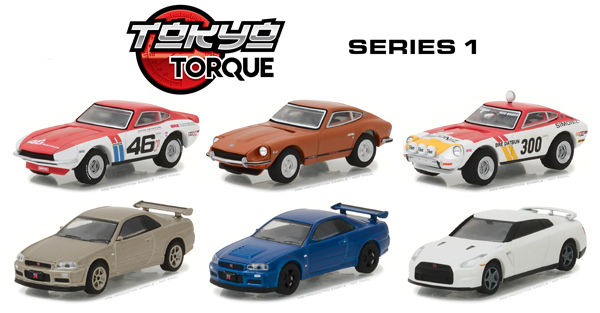 グリーンライト 1/64 Tokyo Torque Series 1 （6台セット）