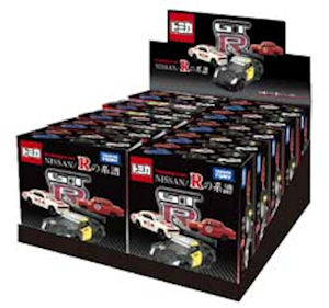 トミカ （流通限定） 1/64 ニッサン 「R」 の系譜 12個入(1BOX)