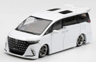 ★予約品★ MiniGT 1/64 トヨタ アルファード 40 KUHL （ホワイト） （ハンドル2種）